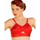 Stockings and Romance - Red Whirlpool Bullet Bra